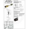 CONECTOR BNC HEMBRA 0.8/3.7 UHD 12G