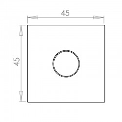 MODULO 45X45 FORMATO Tipo D para XLR