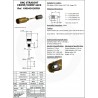 CONECTOR BNC HEMBRA 0.8/3.7 UHD 12G