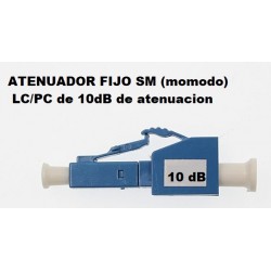 ATENUADOR FIJO SM LC/UPC 10dB