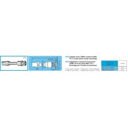ADAPTADOR BNC H-LEMO HEMBRA PANEL CORTO