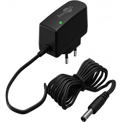 ALIMENTADOR UNIVERSAL 12V 1A 12W NEGRO