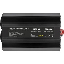 INVERSOR DE CORRIENTE 12V 1500W 230V