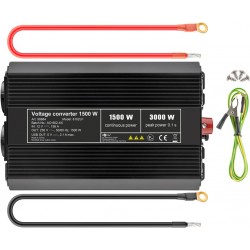 INVERSOR DE CORRIENTE 12V 1500W 230V