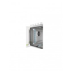 RACK MURAL 19" 9U GRIS FONDO 450mm IP55