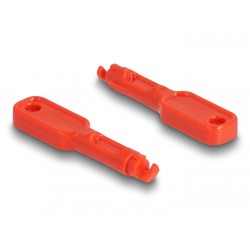 BLOQUEO SEGURIDAD RJ45 HEMBRA 10u/+1 LLA