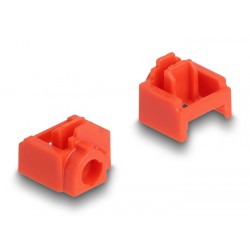 BLOQUEO SEGURIDAD RJ45 HEMBRA 10u/+1 LLA