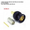 CONECTOR BNC MACHO UHD PRO 50 12G KORUS