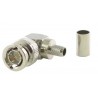 CONECTOR BNC MACHO 0.6/2.8(VK5) CODO SDI