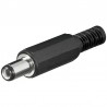 CONECTOR JACK ALIMENTACION M 2,1x5,5x9mm