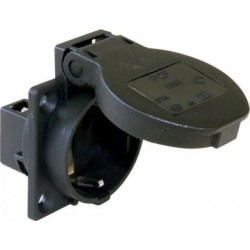 BASE SCHUKO HEMBRA PANEL CON TAPA PCE NE