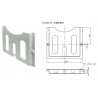 BANDEJA PORTA DOCUMENTOS RACK 26x25x3cm