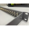 PANEL AUDIO 1U 2X18 RJ-ERN.0S Aran.Roja
