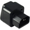 ADAPTADOR SCHUKO H UNIVERSAL- C14 MACHO