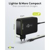 ALIMENTADOR 220V 1xUSB C 20V 4.5A 90W