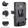 V-Lock V Soporte Bateria Adaptador abarz
