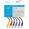 PATCH CORD 12G UHD 4K MUdigSA 5M VIOLETA