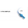 JUMPER SIMPLEX V-PIN-V-PIN 200/230µm 0,5