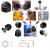 TAPON PLASTICO NEGRO PARA TUERCA M8 HEXA