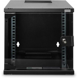 RACK MURAL 10" 6U NEGRO fondo 298
