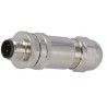 CONECTOR M12 ETHERNET MACHO 4P TE Connec