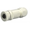 CONECTOR M12 HEMBRA 5P TE METAL COD.B