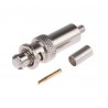 CONECTOR SHV MACHO RECTO RG59 RADIALL