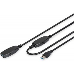 CABLE USB A 3.0 M-H AMPLIFICADO 20M V3.0