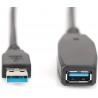 CABLE USB A 3.0 M-H AMPLIFICADO 20M V3.0