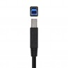 CABLE USB A-B 3.0 M-M 2MTS NEGRO V.3.0