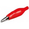 PINZA DE COCODRILO MEDIANA ROJO 36mm
