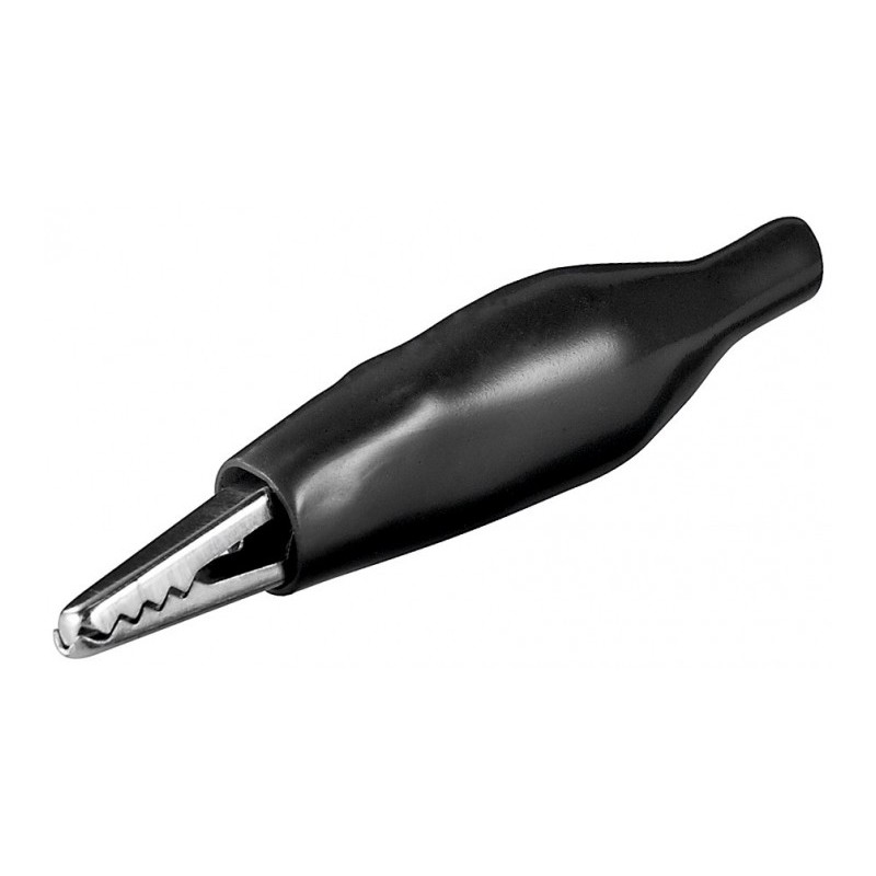 PINZA DE COCODRILO MEDIANA NEGRO 36mm