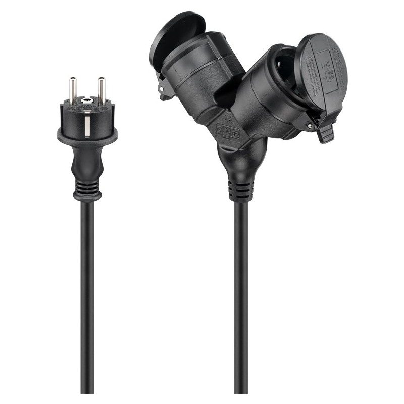 CABLE ALIMENTACION SCHUKO M-2xH 10M EXTE
