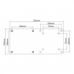 SOPORTE VESA PARA MINIPC NEGRO