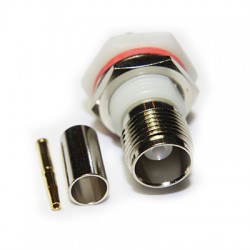 CONECTOR TNC HEMBRA RG58 LMR195 CRIMPAR