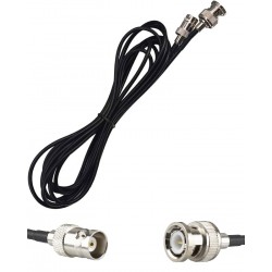 CABLE RG174 BNC M-H 2MTS NEGRO