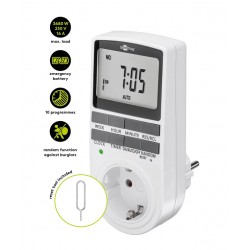 RELOJ PROGRAMADOR DIGITAL IP20 16A