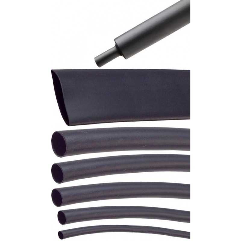TERMORETRACTIL 16mm NEGRO