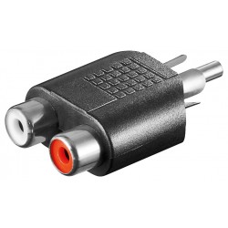 ADAPTADOR 1xRCA M 2xRCA H...
