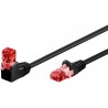 CABLE UTP CAT6 RJ45 M-M CODO-RECTO 1M N
