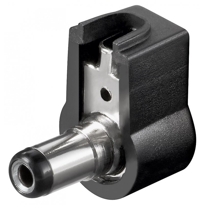 CONECT JACK ALIMENTACION 2,1x5,5x9mmCODO