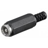 CONECTOR JACK ALIMENTACION H 2,5x5,5x9mm