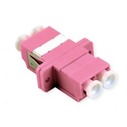 ADAPTADOR F.O. LC DUPLEX MULTIMODO OM4 F