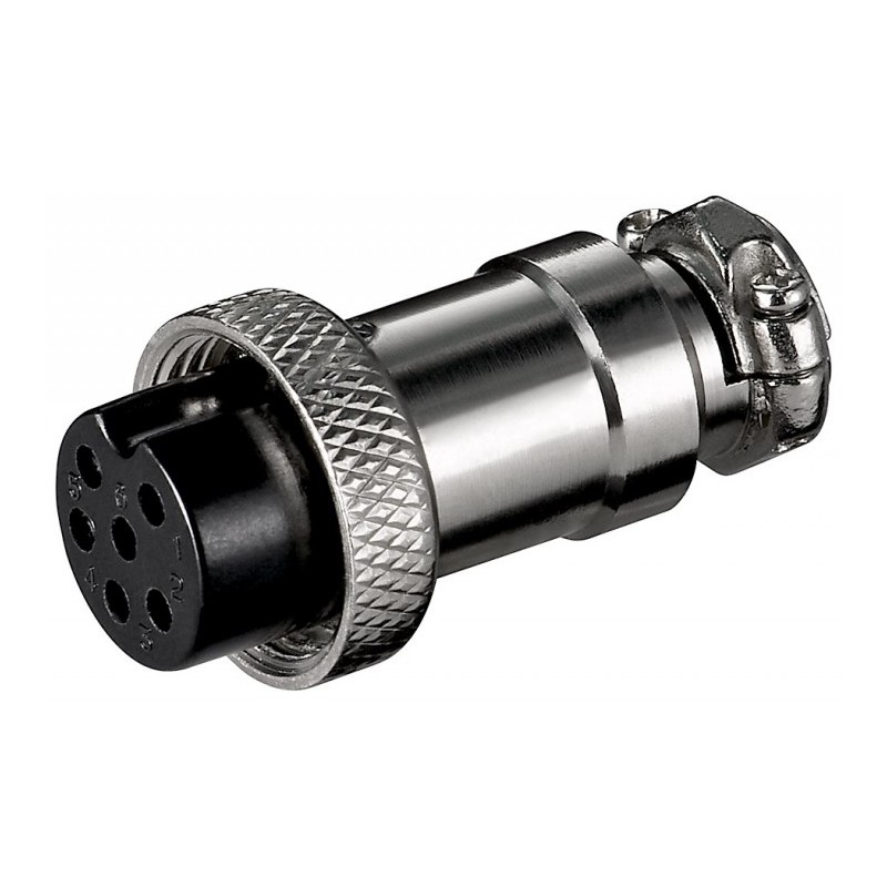 CONECTOR MICROFONICO 6POLOS H AEREO