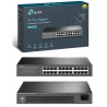 SWITCH 24 PUERTOS 19"GIGABIT 10/100/1000
