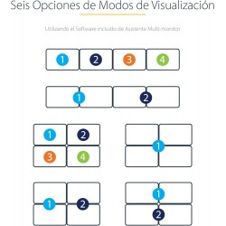 ADAPTADOR USB C M-4xHDMI H V3.1 HD