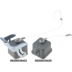 TAPON TAPA CARCASA M HARTING 4 PINES+T.T