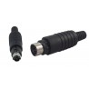 CONECTOR MINIDIN 3P M AEREO PLASTICO