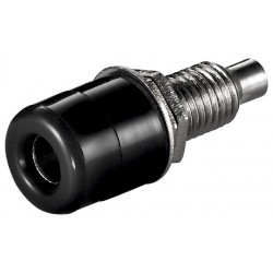 BANANA HEMBRA 4mm CHASIS NEGRA