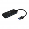 HUB USB 3.0 A 4X USB 3.0 NEGRO
